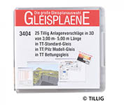 TILLIG Modellbahnen 09546 - TT - Gleispläne II (USB Stick)